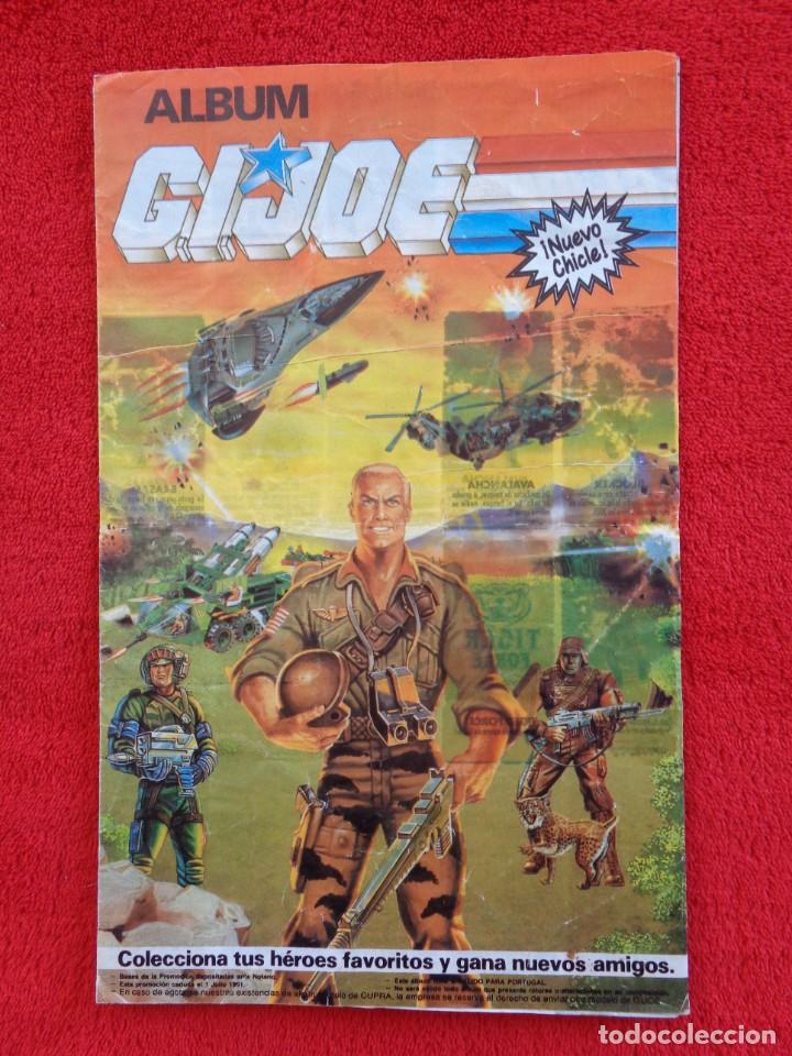 Collezionismo Album: ALBUM DE CROMOS GIJOE - GI JOE DE CHICLES - A&Ntilde;O 1991 - CON 37 CROMOS (Solo falta 1 cromo k no salia)