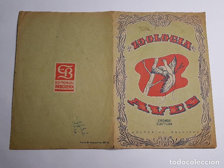 Colecionismo Cadernetas: BRUGUERA - CROMOS CULTURA - ZOOLOGIA AVES - ALBUM NO COMPLETO