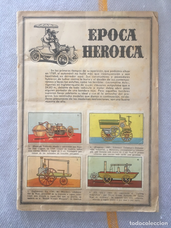 Collectionnisme Albums: &Aacute;lbum AUTO AL D&Iacute;A. BRUGUERA 1954