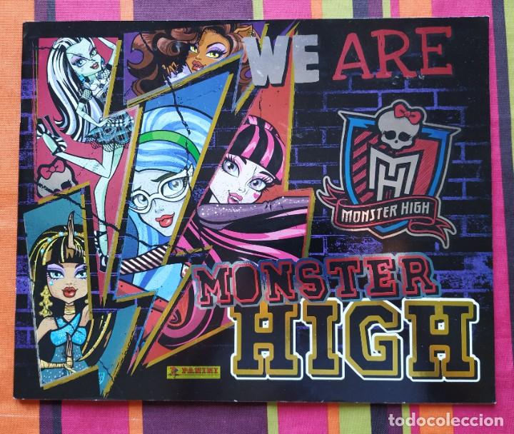 Colecionismo Cadernetas: &Aacute;lbum de cromos - We Are Monster High (2014) Incompleto. Tiene 11 cromos. Panini