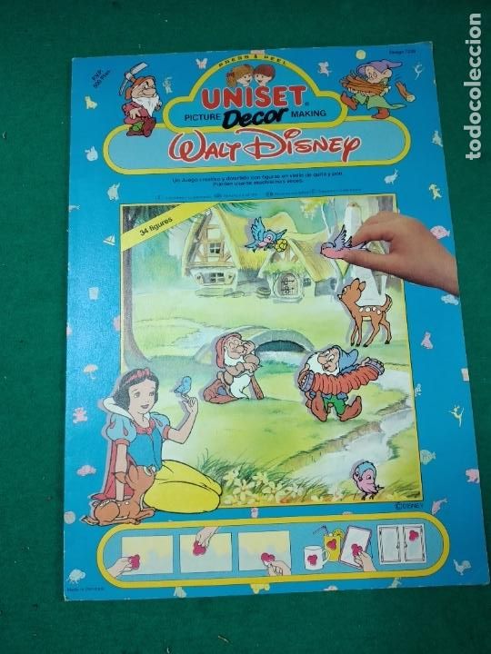 Collectionnisme Albums: ALBUM DE CROMOS - PEGATINAS UNISET. WALT DYSNEY. FALTA UNA.