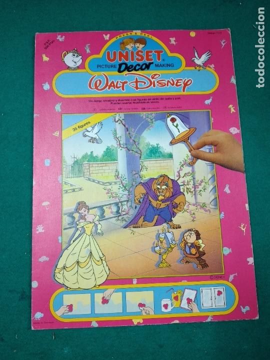 Collectionnisme Albums: ALBUM DE CROMOS - PEGATINAS UNISET. WALT DYSNEY. FALTAN DOS.