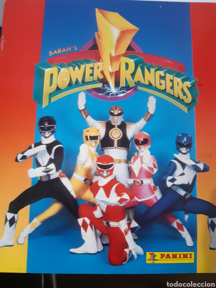 Collectable Incomplete Albums: POWER RANGERS. VACIO.