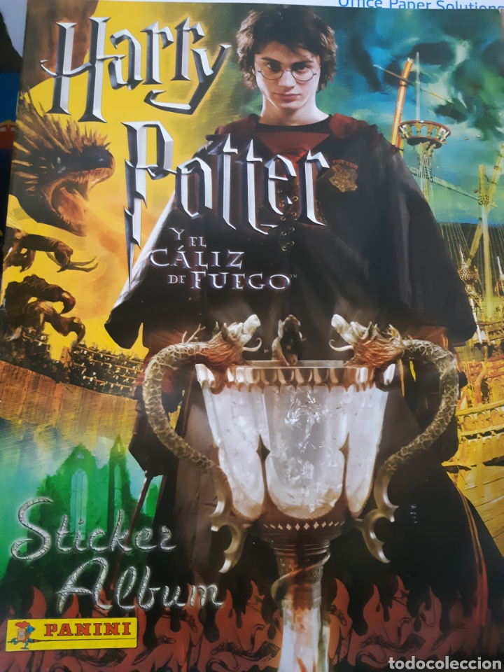 Collectable Incomplete Albums: HARRY POTTER Y EL CALIZ DE FUEGO. NUEVO Y VACIO.