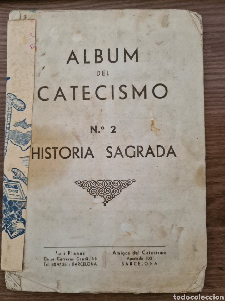 Collezionismo Album: ALBUM CATECISMO N 2 HISTORIA SAGRADA