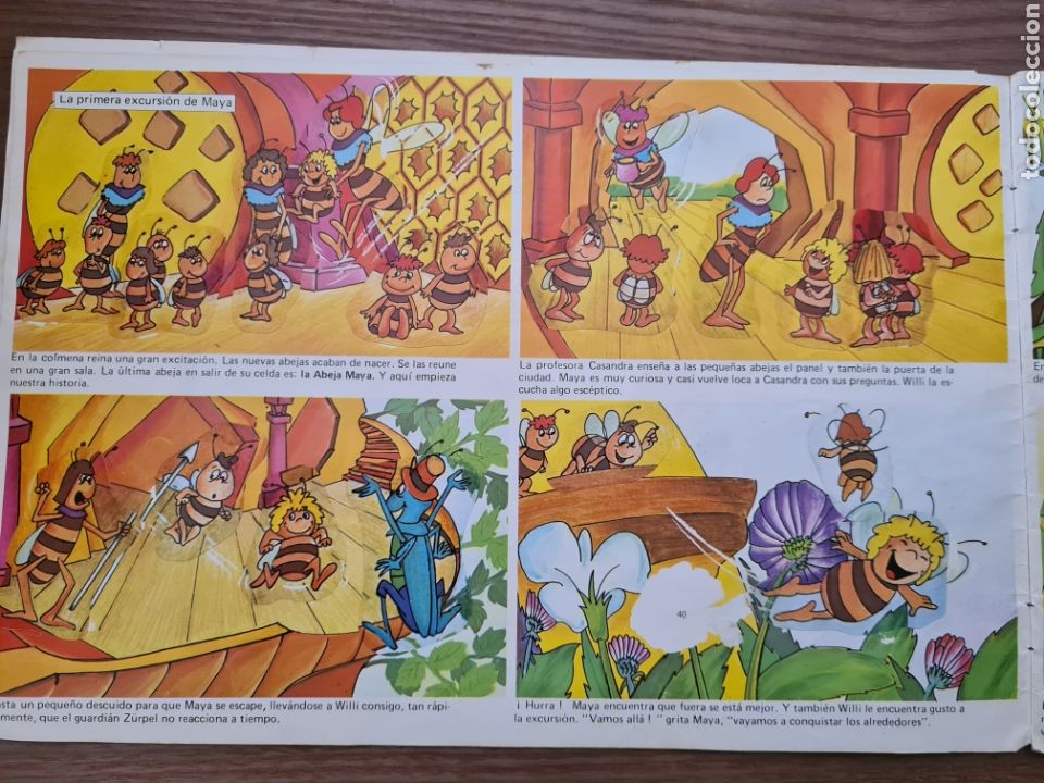 Coleccionismo &aacute;lbumes: LA ABEJA MAYA DE QUELCOM - Foto 2