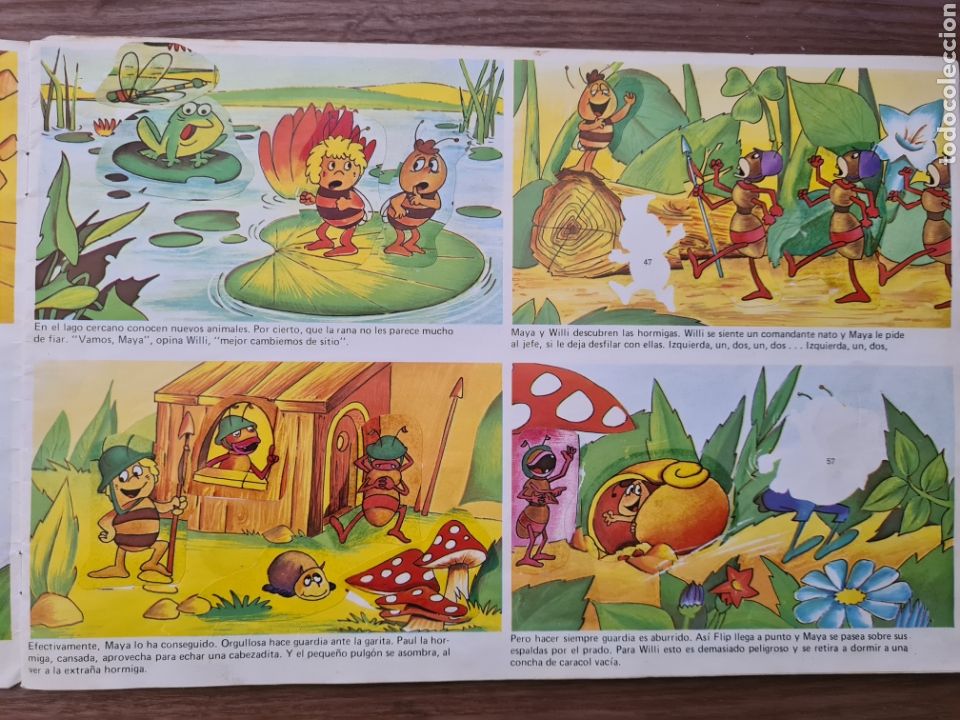 Coleccionismo &aacute;lbumes: LA ABEJA MAYA DE QUELCOM - Foto 4