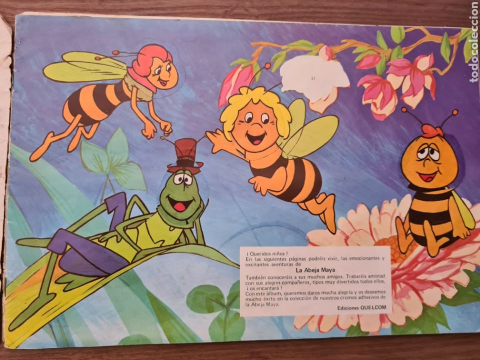 Coleccionismo &aacute;lbumes: LA ABEJA MAYA DE QUELCOM - Foto 5