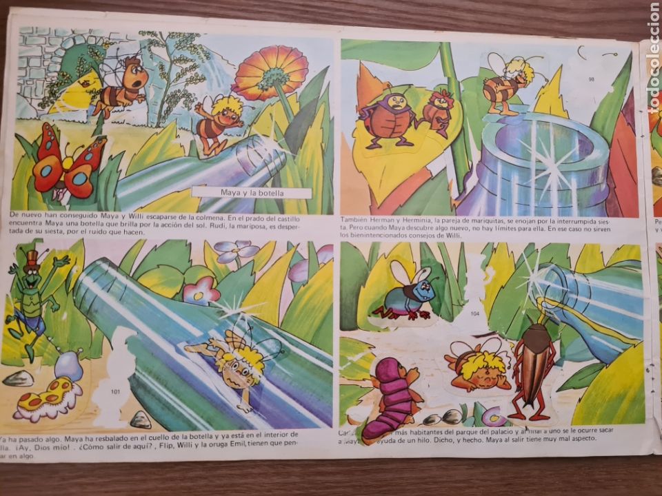 Coleccionismo &aacute;lbumes: LA ABEJA MAYA DE QUELCOM - Foto 7