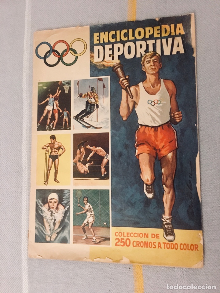 Collezionismo Album: ALBUM ENCICLOPEDIA DEPORTIVA. Bruguera 1963