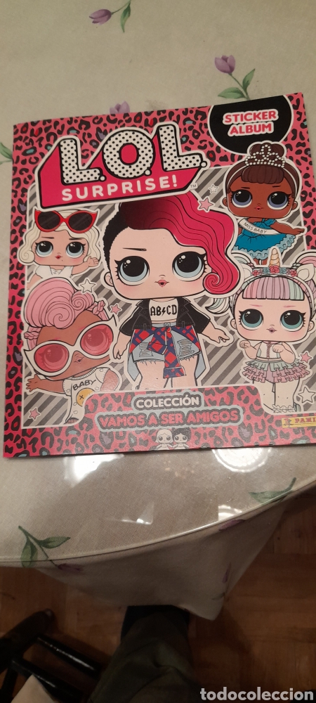 Collezionismo Album: &Aacute;lbum plancha vac&iacute;o de LOL Surprise! Colecci&oacute;n Vamos a ser amigos. Panini 2019.