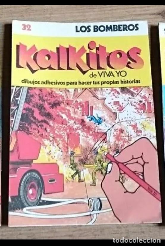 Collezionismo Album: Kalkitos bomberos a&ntilde;os 80