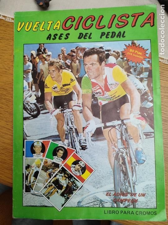 Coleccionismo &Aacute;lbumes: Album cromos ases del pedal ciclismo
