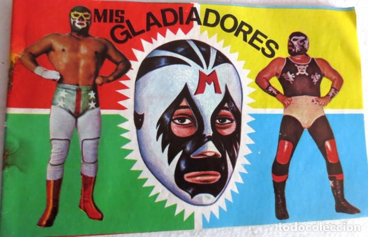 Collezionismo Album: VINTAGE MINI ALBUM DE LUCHAS MIS GLADIADORES A&Ntilde;OS 80s