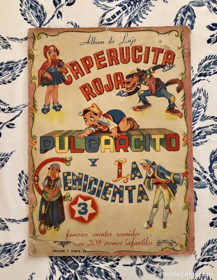 caperucita roja, pulgarcito y cenicienta, album - Compra venta en  todocoleccion