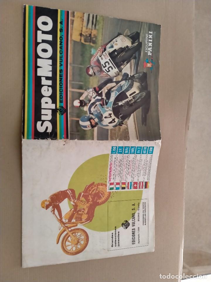 Collezionismo Album: album de cromos de supermoto de vulcano-panini a&ntilde;o 1975