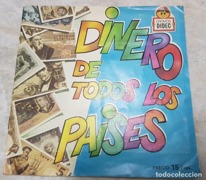 Collezionismo Album: Album Dinero de todos los pa&iacute;ses - Cromos Didec - faltan 3 de 150 - 1979 Buen estado