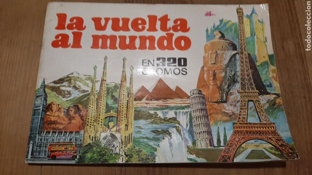 Coleccionismo &Aacute;lbumes: 1971 cromos la VUELTA AL MUNDO BRUGUERA 52 CROMOS