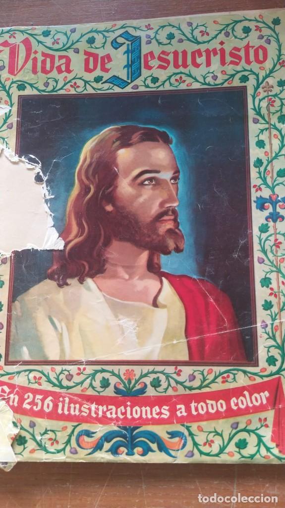 Colecionismo Cadernetas: ALBUM DE CROMOS LA VIDA DE JESUCRISTO EDITORIAL BRUGUERA