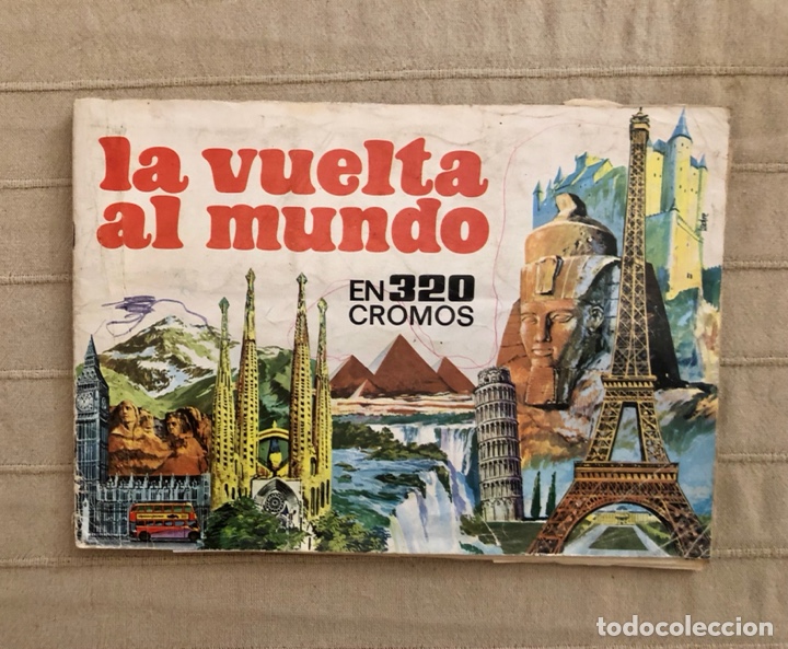 Collectionnisme Albums: LA VUELTA AL MUNDO, ALBUM INCOMPLETO, A&Ntilde;O 1971, (EDITORIAL BRUGUERA)