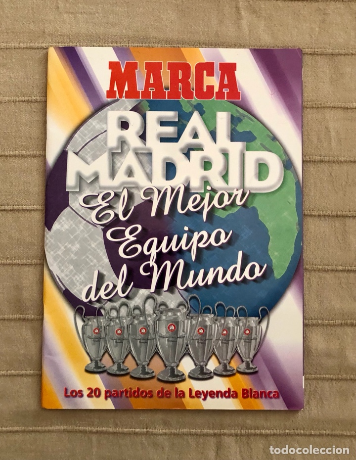 Collectionnisme Albums: REAL MADRID EL MEJOR EQUIPO DEL MUNDO, VAC&Iacute;O, A&Ntilde;O 1998,(MARCA)