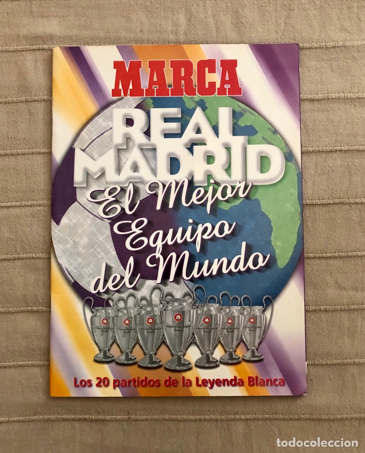 Collectionnisme Albums: REAL MADRID EL MEJOR EQUIPO DEL MUNDO, ALBUM INCOMPLETO, A&Ntilde;O 1998 ( RECOLETOS CIA)