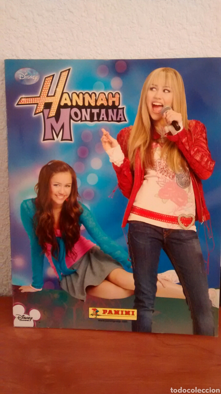 Collectionnisme Albums: HANNAH MONTANA. DISNEY. ALBUM CON 6 CROMOS PEGADOS. PANINI.