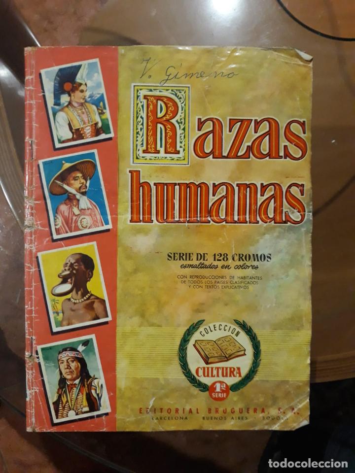 Colecionismo Cadernetas: ALBUM RAZAS HUMANAS