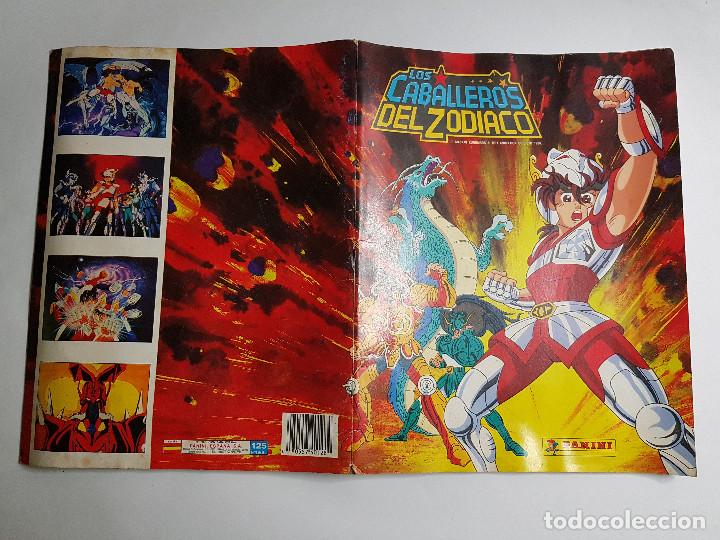 Collezionismo Album: PANINI - LOS CABALLEROS DEL ZODIACO - ALBUM NO COMPLETO - CON POSTER