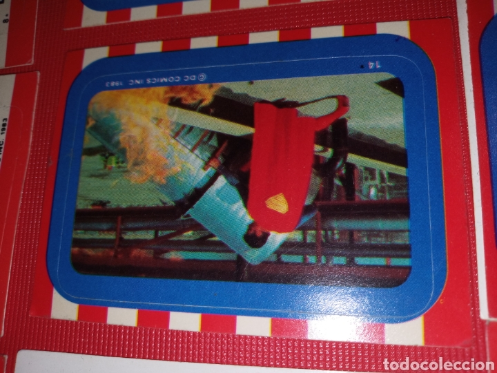 Coleccionismo Álbumes: LOTE 21 SUPERMAN CROMOS DC COMICS 1983 - Foto 14 - 294146538