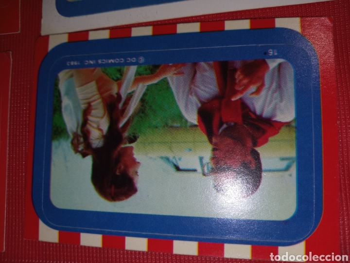 Coleccionismo Álbumes: LOTE 21 SUPERMAN CROMOS DC COMICS 1983 - Foto 16 - 294146538