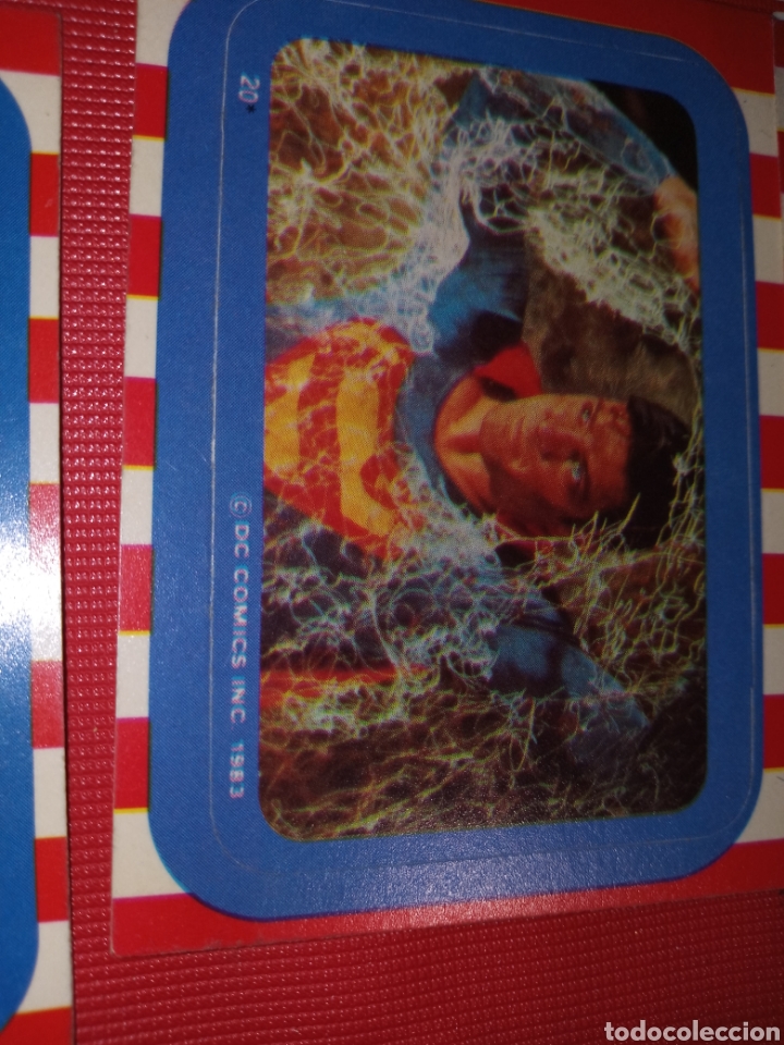 Coleccionismo Álbumes: LOTE 21 SUPERMAN CROMOS DC COMICS 1983 - Foto 20 - 294146538