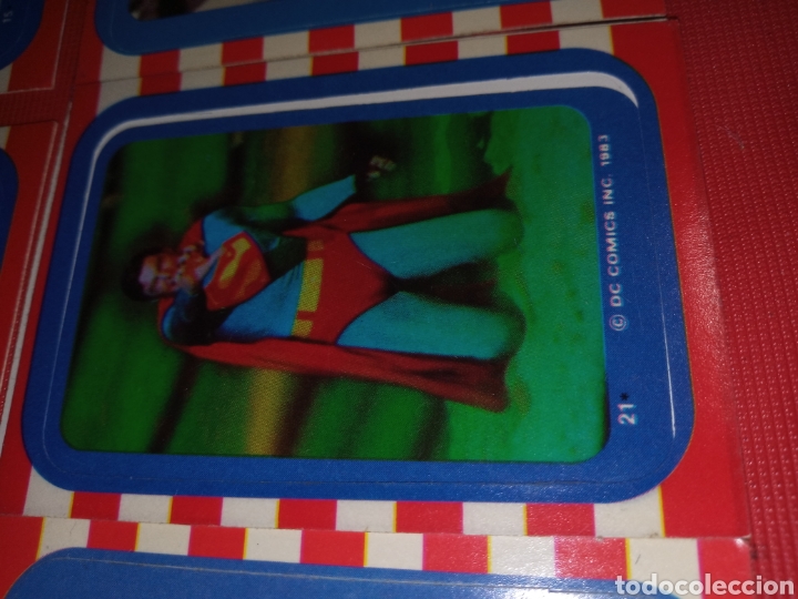 Coleccionismo Álbumes: LOTE 21 SUPERMAN CROMOS DC COMICS 1983 - Foto 21 - 294146538