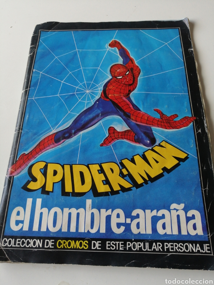 album de cromos spider man de pacosa dos - Buy Incomplete antique sticker  albums on todocoleccion