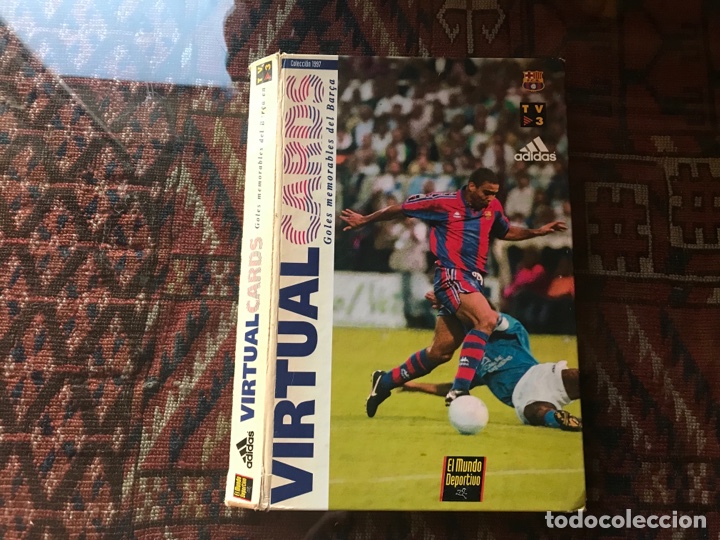 Colecionismo Cadernetas: Virtual Cards. Goles memorables del Bar&ccedil;a 1997. Seis tarjetas