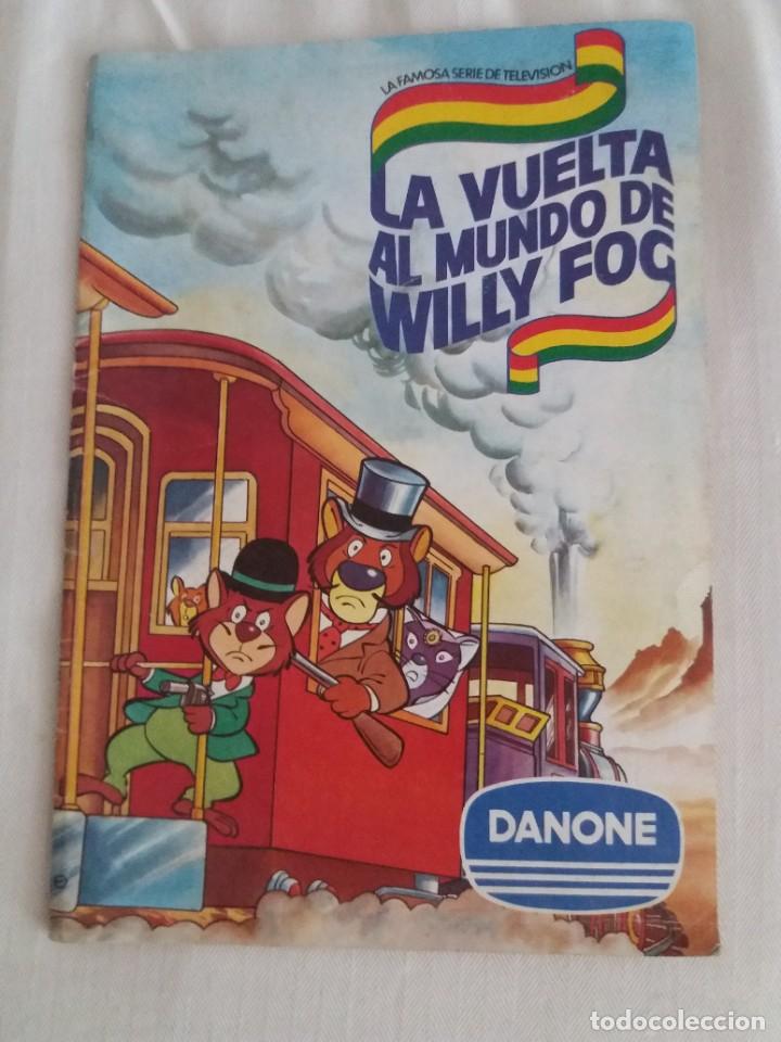 Collectable Incomplete Albums: La vuelta al mundo de willy foc Danone