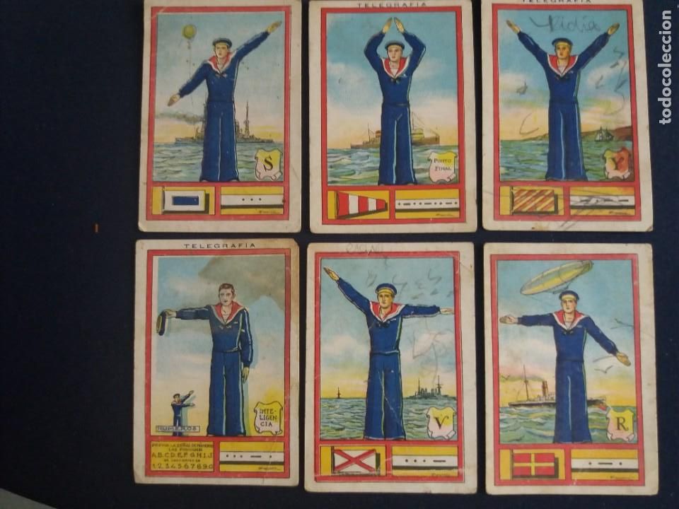 Collectable Incomplete Albums: Telegraf&iacute;a. Cromos a&ntilde;os 30 Chocolates Juncosa.