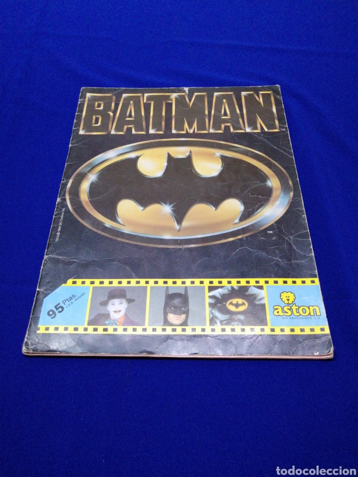 Coleccionismo &aacute;lbumes: BATMAN ALBUM DE CROMOS - Foto 1