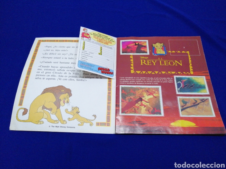 Coleccionismo &aacute;lbumes: EL REY LE&Oacute;N (ALBUM) - Foto 2
