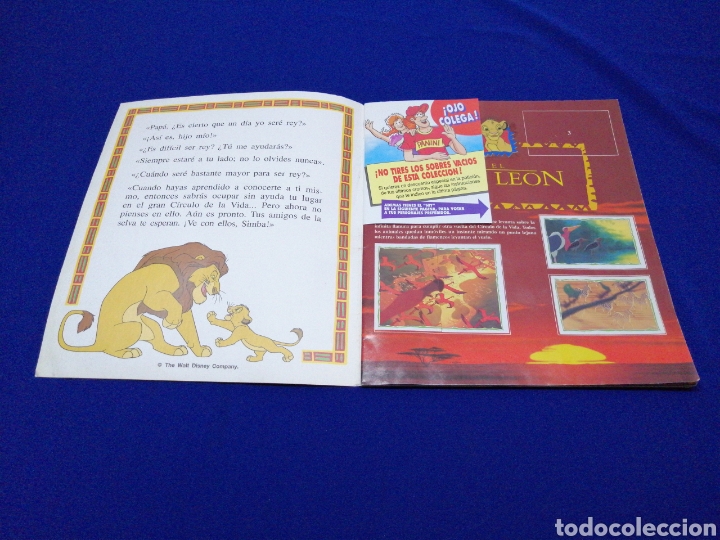 Coleccionismo &aacute;lbumes: EL REY LE&Oacute;N (ALBUM) - Foto 3
