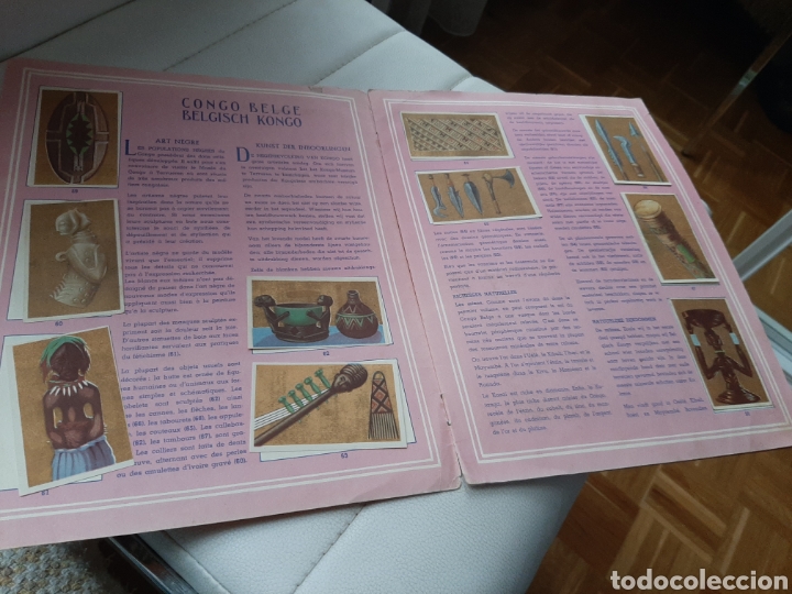 Coleccionismo &aacute;lbumes: &Aacute;lbum chocolates Aiglon Congo - Foto 2