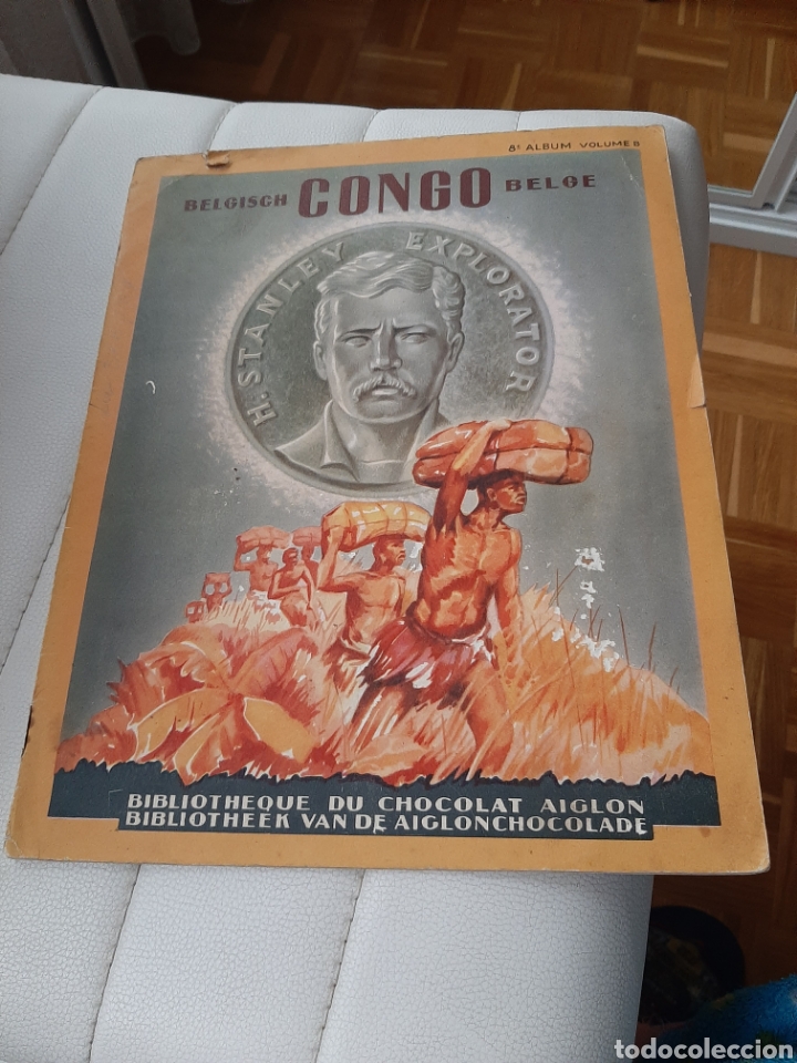 Coleccionismo &aacute;lbumes: &Aacute;lbum chocolates Aiglon Congo - Foto 1