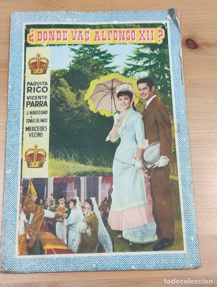 Collectionnisme Albums: ALBUM DE CROMOS , &iquest; DONDE VAS ALFONSO XII ? FHER 1960