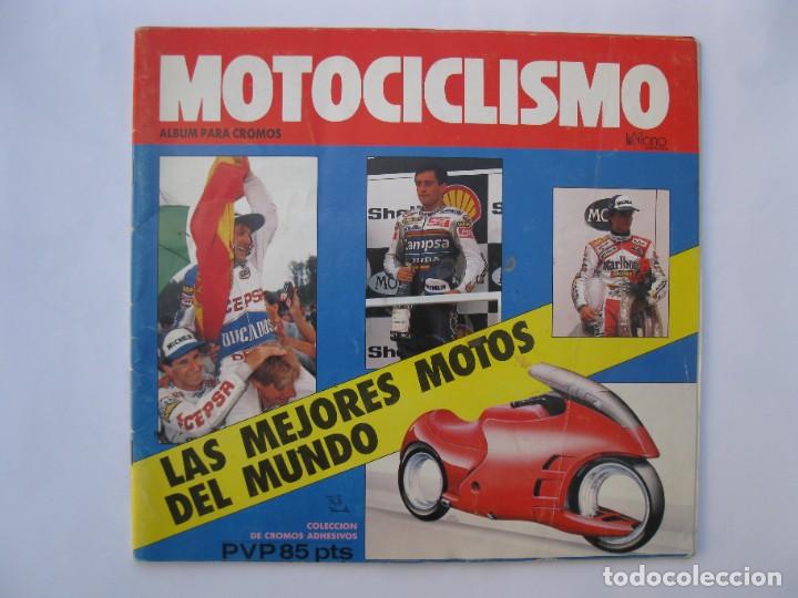 Collectionnisme Albums: &Aacute;LBUM DE CROMOS - MOTOCICLISMO - EDICIONES MILANO - A&Ntilde;O 1989.