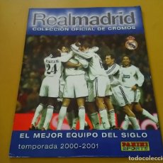 Coleccionismo Álbumes: REAL MADRID LIGA 2000 2001
