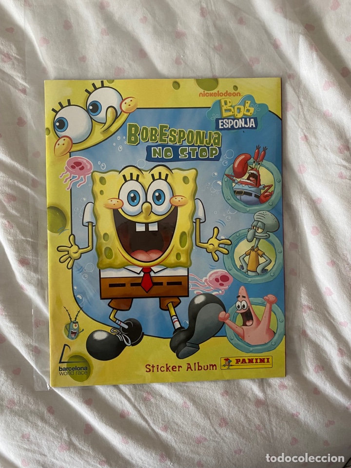 Coleccionismo &Aacute;lbumes: &Aacute;LBUM BOB ESPONJA NON STOP NUEVO VACIO