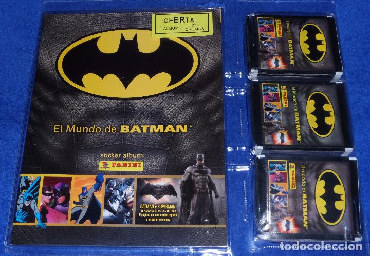 Collectionnisme Albums: El mundo de Batman - Blister - Panini