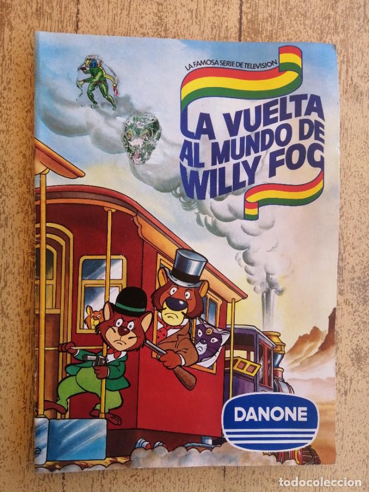 Coleccionismo &Aacute;lbumes: &Aacute;lbum Cromos Danone La Vuelta al Mundo de Willy Fog