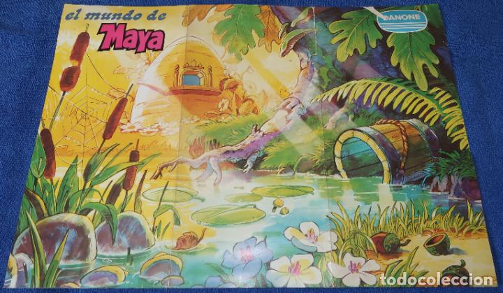 Collectionnisme Albums: El mundo de Maya - DANONE &iexcl;Album plancha!