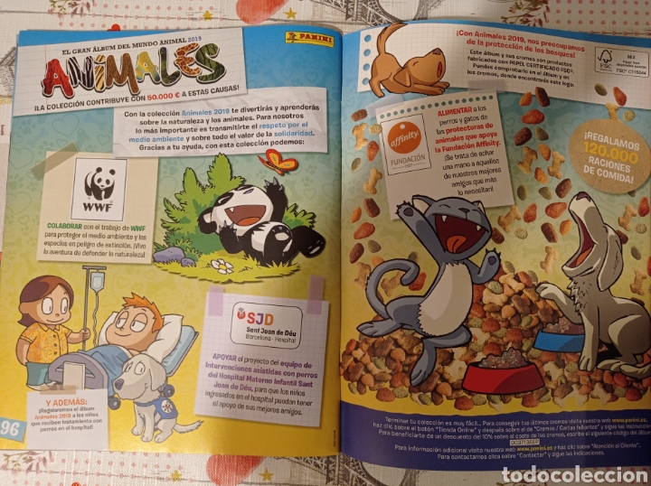 Coleccionismo &aacute;lbumes: Album Animales - Foto 2
